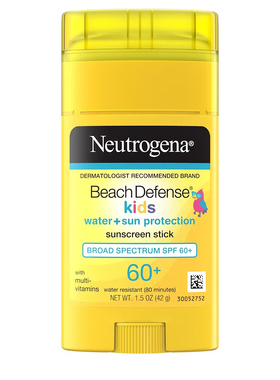 Neutrogena露得清Beach海滩儿童成人防水保湿滋润低敏防晒棒SPF60