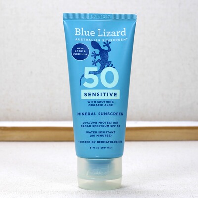 蓝蜥蜴敏感肌物理防晒霜SPF50