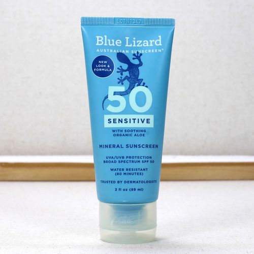 蓝蜥蜴敏感肌物理防晒霜SPF50
