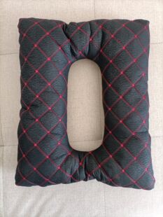 轮椅坐便椅气垫透气家用珍珠棉方形防褥疮气垫便椅大小便坐垫躺垫