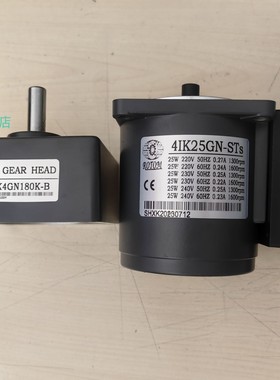 ROTOM电机 马达 4IK25GN-STs  减速机 41K25GN-STs 4GN180K