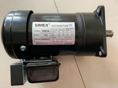 台湾SIMEX电机 刀库马达  刹车刀盘马达  SVB18 1/20 0.2KW 0.4KW