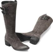 外贸born马靴真皮长筒靴新款 骑士靴女长靴女不过膝加大筒围靴秋冬