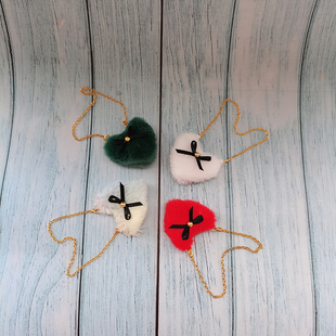 原创毛绒链条包blythe小布娃娃包包可儿芭比手袋挎包6分人偶配件