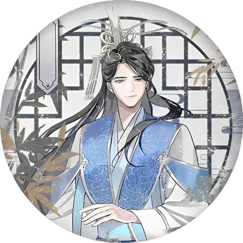 魔道祖师蓝曦臣蓝忘机江澄江厌离周边马口铁徽章谷子生日礼物一