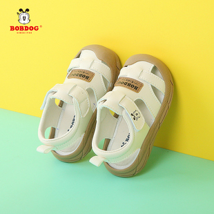 1一3岁小童透气防滑防踢学步鞋 巴布豆宝宝凉鞋 男女婴童凉鞋 款 夏季