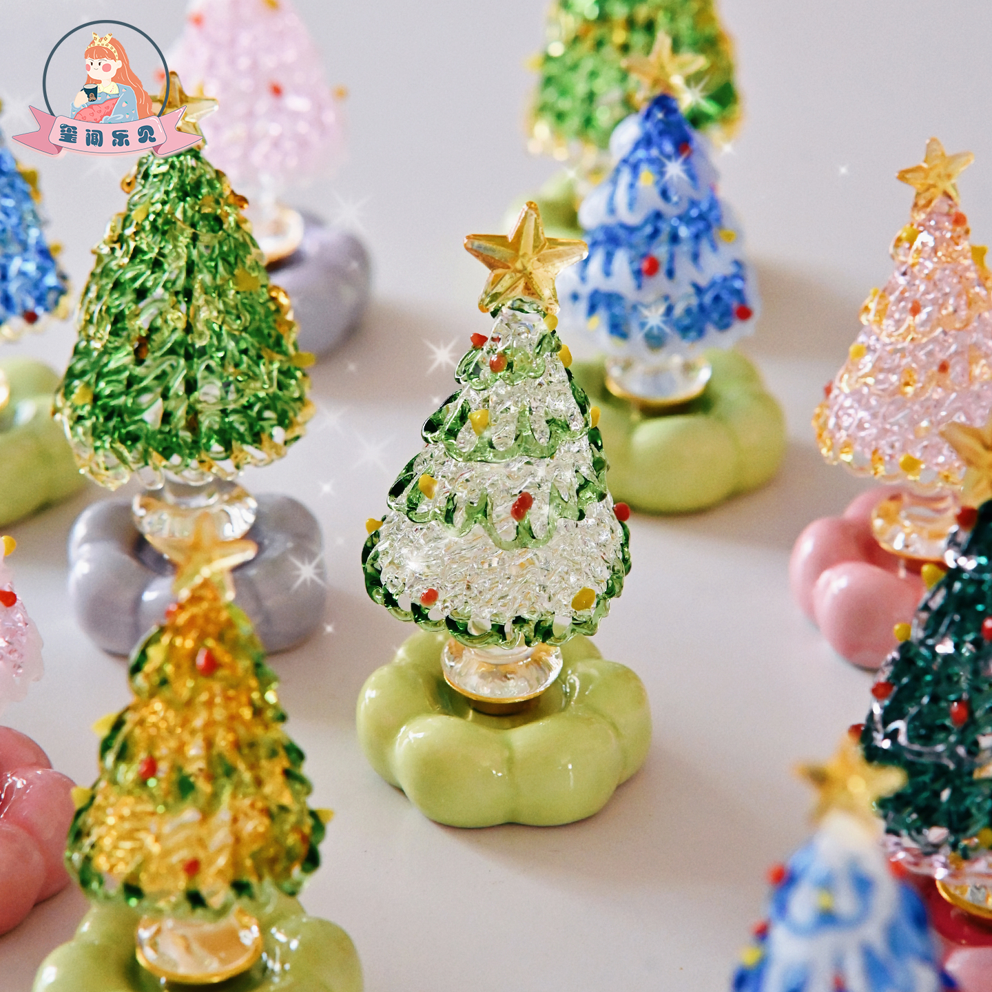 玺闻乐见景德镇陶瓷转转乐小摆件