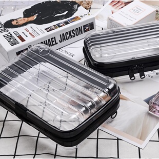 洗漱包小跨包透明 便携旅行包迷你 行李箱小挎包收纳包洗澡化妆包