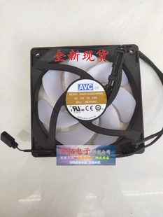 DAZE1225B2U/034/039 12V 0.80A 大风量4线PWM散热风扇原装AVC