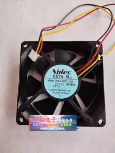 DC12V D08A 新品 02B 12PS1 04A 0.27A 正品 原裝 日本NIDEC三線