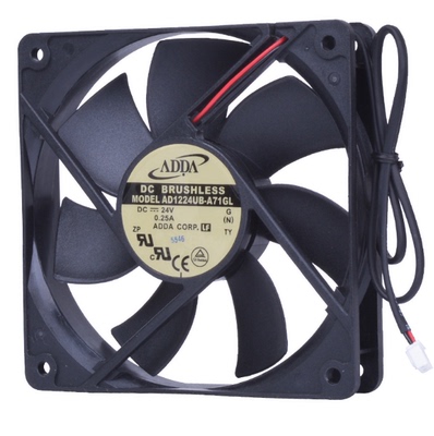 原装ADDA 12CM AD1224UB-A71GL 12025 24V 0.25A 变频器 散热风扇