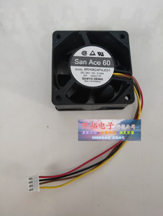 24V 三洋 0.24A 6CM 4线机箱风扇 6025 9RH0624P4J031