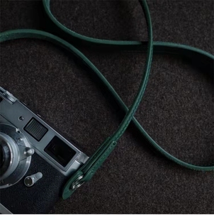 适用于富士徕卡 cami 复古 相机背带挂脖 索尼微单真皮牛皮肩带