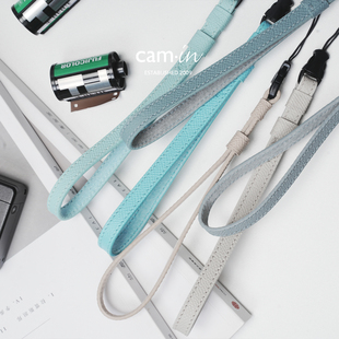 cam-in意大利真皮掌纹牛皮相机手腕带适用富士x100vi理光GR4挂绳
