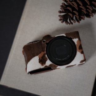 camin马毛皮真皮相机包理光GR4保护套GR3XHDF皮套GR3底座套GR3HDF