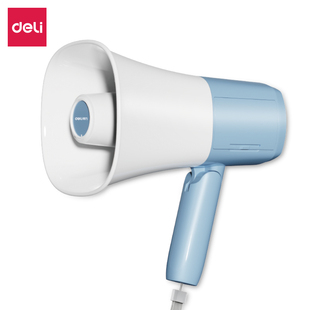 得力LT800 三轮车叫卖喇叭扩音器大音量摆摊喇叭配送电池一个