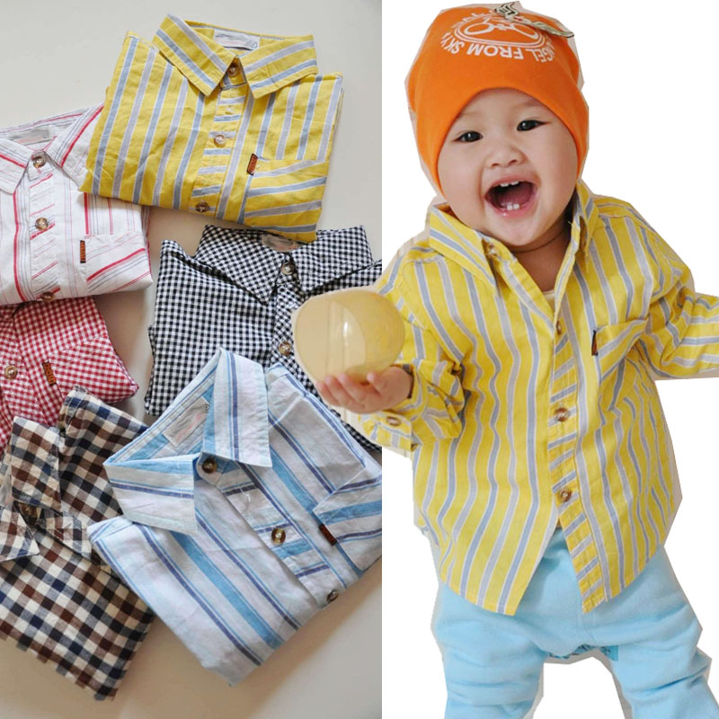 Chemise enfant à manche longue - Ref 2083773 Image 1