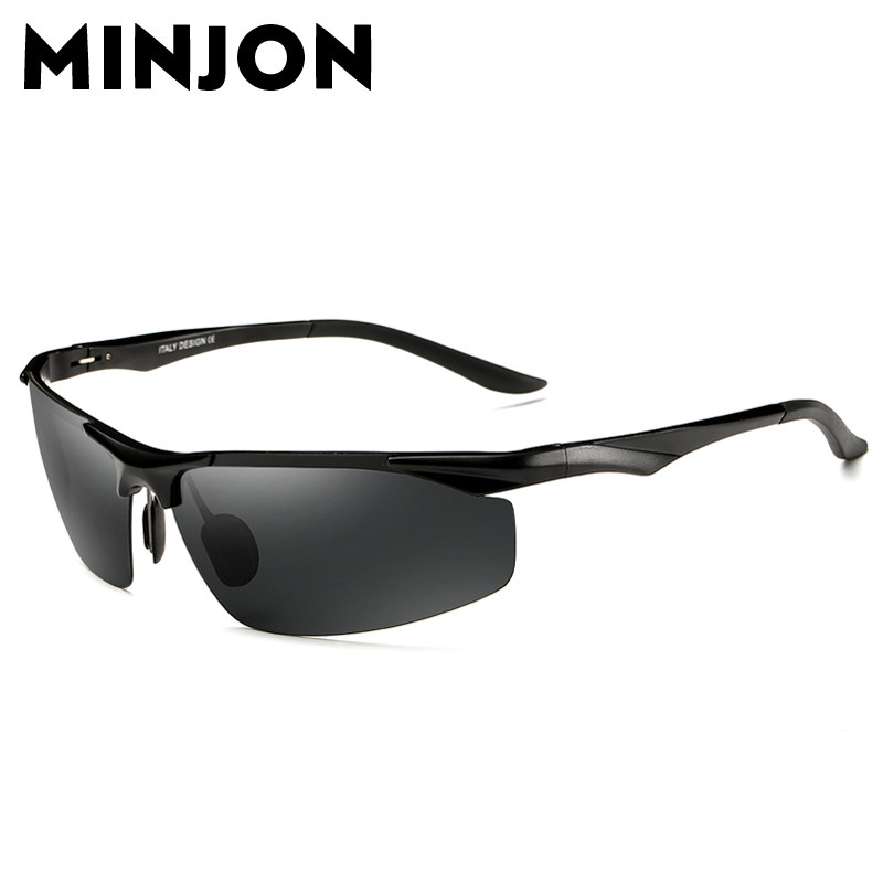 墨镜男士新款潮人个性开车铝镁偏光圆脸眼睛司机驾驶眼镜男太阳镜