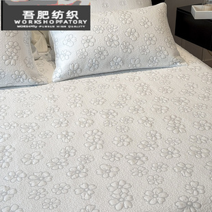 日本进口东洋纺高分子凉席三件套床笠款 可水洗机洗空调席白色 夏季