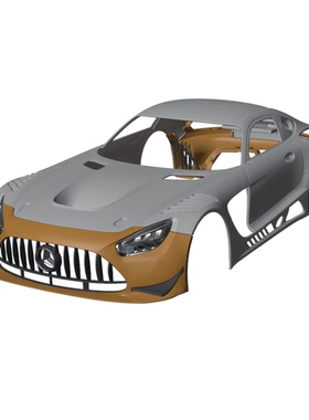 锐牌灯厂 1/24 AMG GT3 EVO 车体改件 适配田宫