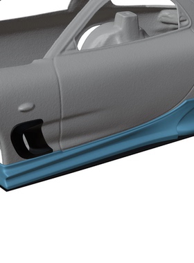 锐牌灯厂 1/24 马自达rx7 fd3s RE雨宫 侧裙