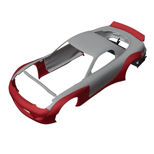 锐牌灯厂 1/24 马自达RX-7(FD3S) Rocketbunny车体改件 适配田宫