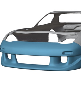 锐牌灯厂 1/24 马自达rx7 fd3s RE雨宫系列前杠 适配田宫