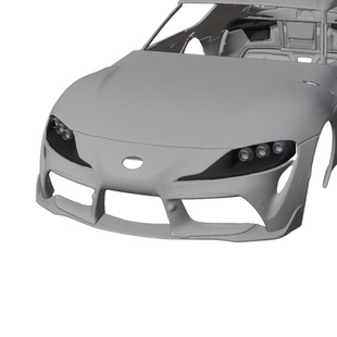 锐牌灯厂 1/24 丰田Supra A90 复古车灯改件 适配田宫