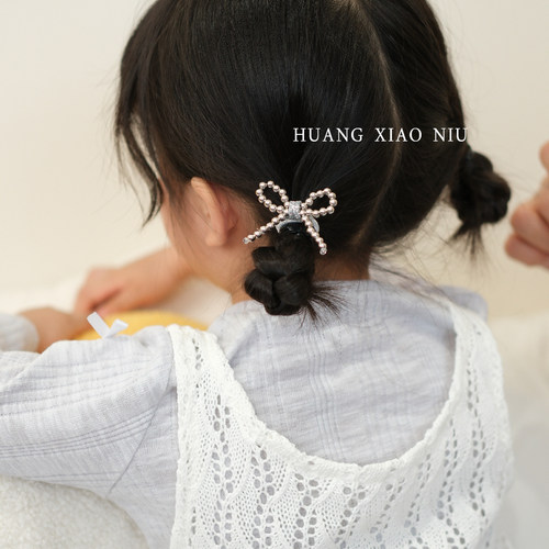 韩版ins风高级儿童蝴蝶结发夹