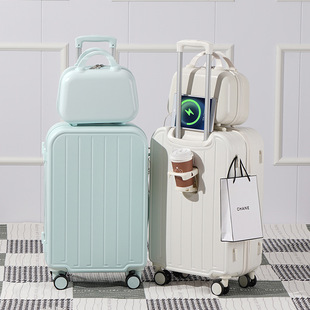 高颜值20寸行李箱小型登记拉杆箱女男子母轻便旅行箱迷你密码箱子