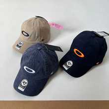 Oakley x 47 brand联名 vintage 24ss logo刺绣帽子鸭舌帽棒球帽