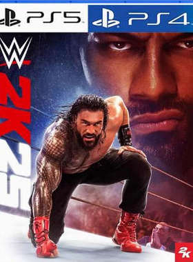 WWE2K25 美国职业摔跤联盟25 PS4 PS5 游戏 数字下载版 可认证