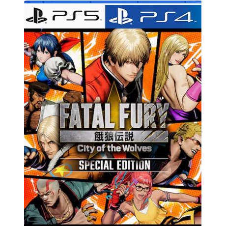 饿狼传说 群狼都市 Fatal Fury PS4 PS5游戏 数字下载版 可认证