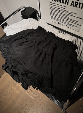 女装半身裙蛋糕裙半身裙女春夏白色短裙A字蓬蓬伞裙裤裙女装短款