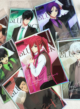 蓝色监狱蓝锁西服洁世一蜂乐回千切豹马动漫周边镭射亚克力大色纸