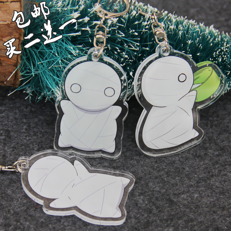 小木乃伊到我家钥匙扣挂件 小伊可尼亚克力书包痛包挂饰动漫周边