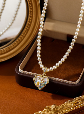 新款气质时尚甜美百搭珍珠项链