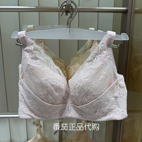 爱慕内衣专柜春之舞曲女4/4软托大尺码大罩杯调整文胸AD120441