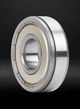 深沟球轴承超高速静音6304N-2Z铁盖密封带卡簧槽轴承大全