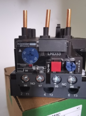 原装施耐德热过载继电器 LRD3357C 3355C 3359C 37-50A 配LC1D型