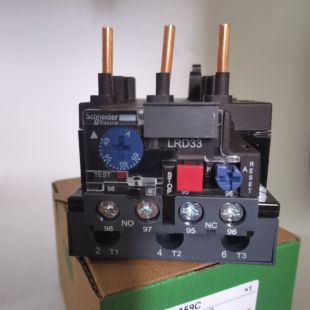 原装施耐德热过载继电器 LRD3357C 3355C 3359C 37-50A 配LC1D型