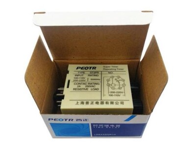 PEOTR普正 ST3PR 往复双循环双时间JSZ3R 延时时间继电器 AC220V