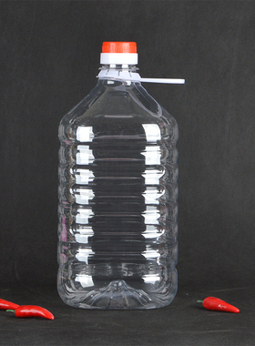 天天特价  整包40个 2号5000ml 透明塑料酒桶酒壶食用油桶油壶