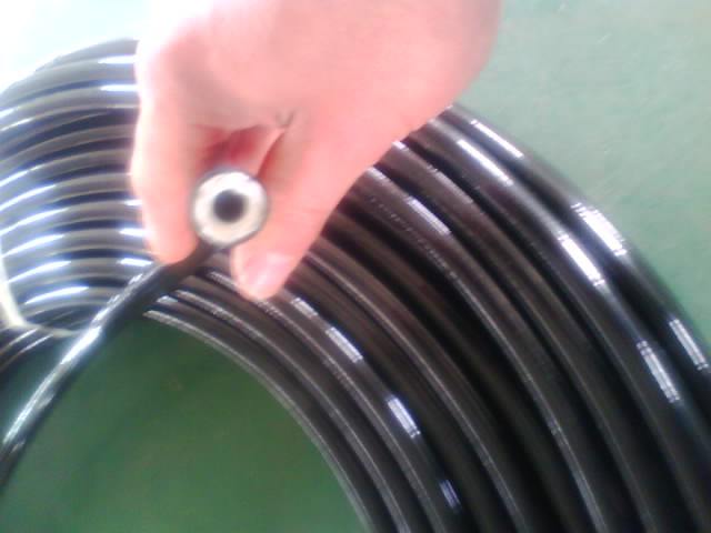 内径13mm*19尼龙芯纤维编织一层增强软管，尼龙缠绕管，测压软管