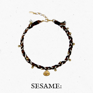 「新年礼物」编织项圈choker眼睛吊坠波嘻风度假叠戴颈链项链