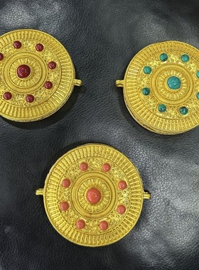 时尚民族风藏族服装配饰泥泊尔工艺尕屋合项链吊坠不掉色最新款