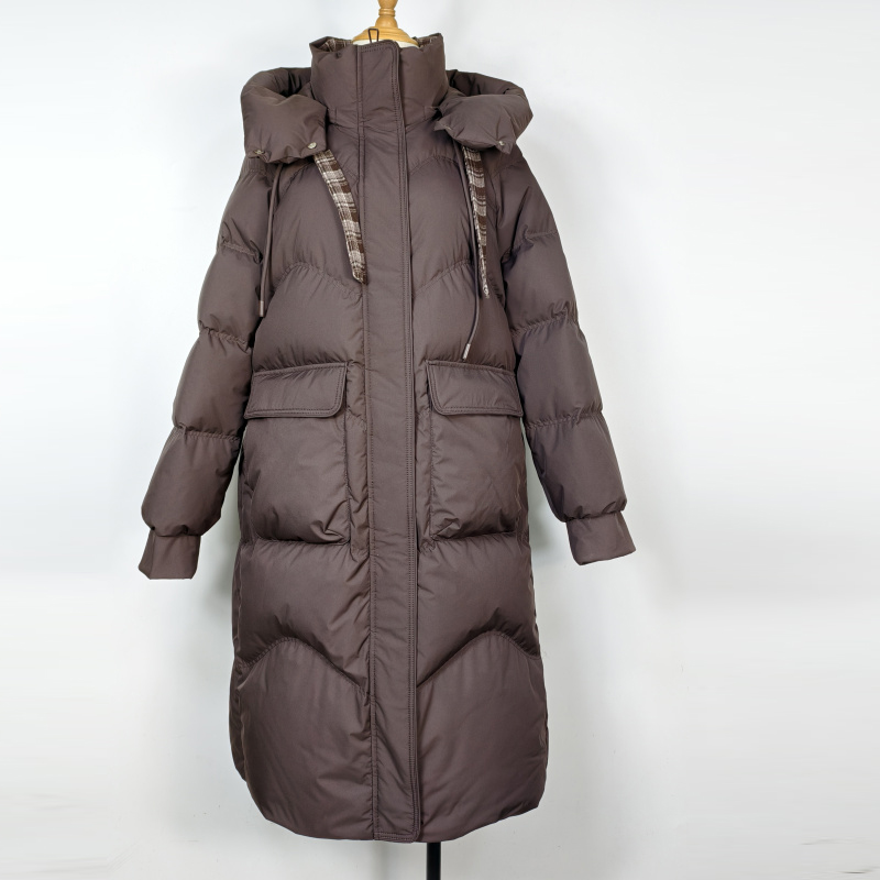 Y8528白鸭绒羽绒服加厚外套3QR