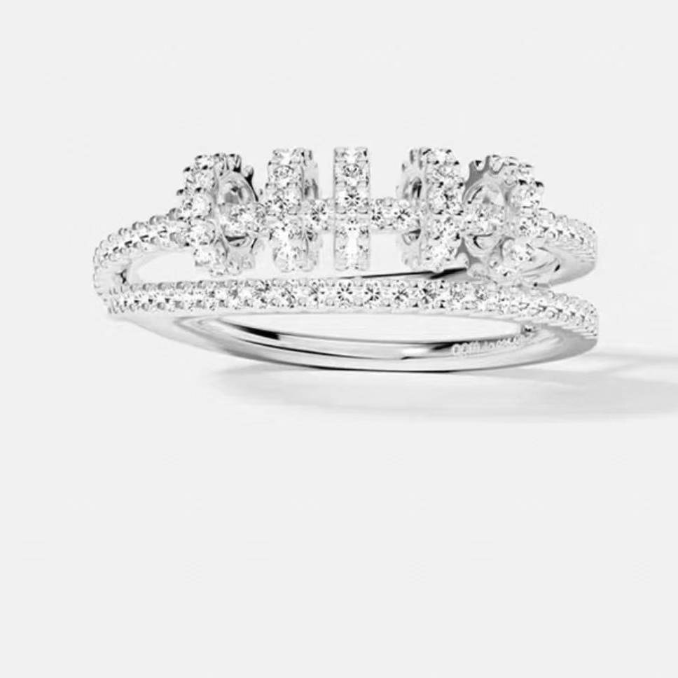 【獨家渠道资源】【杨紫同款】双圈戒指C-001M6749