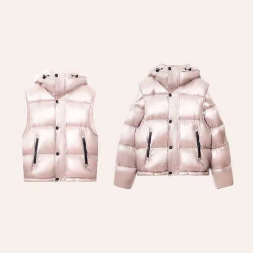 【獨家渠道资源】【蒙蒙家】手袖可拆两穿羽绒服C-001M6569