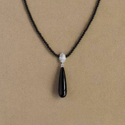 【小众设计师】【獨家渠道资源】天然设计水滴项链C-001M6727